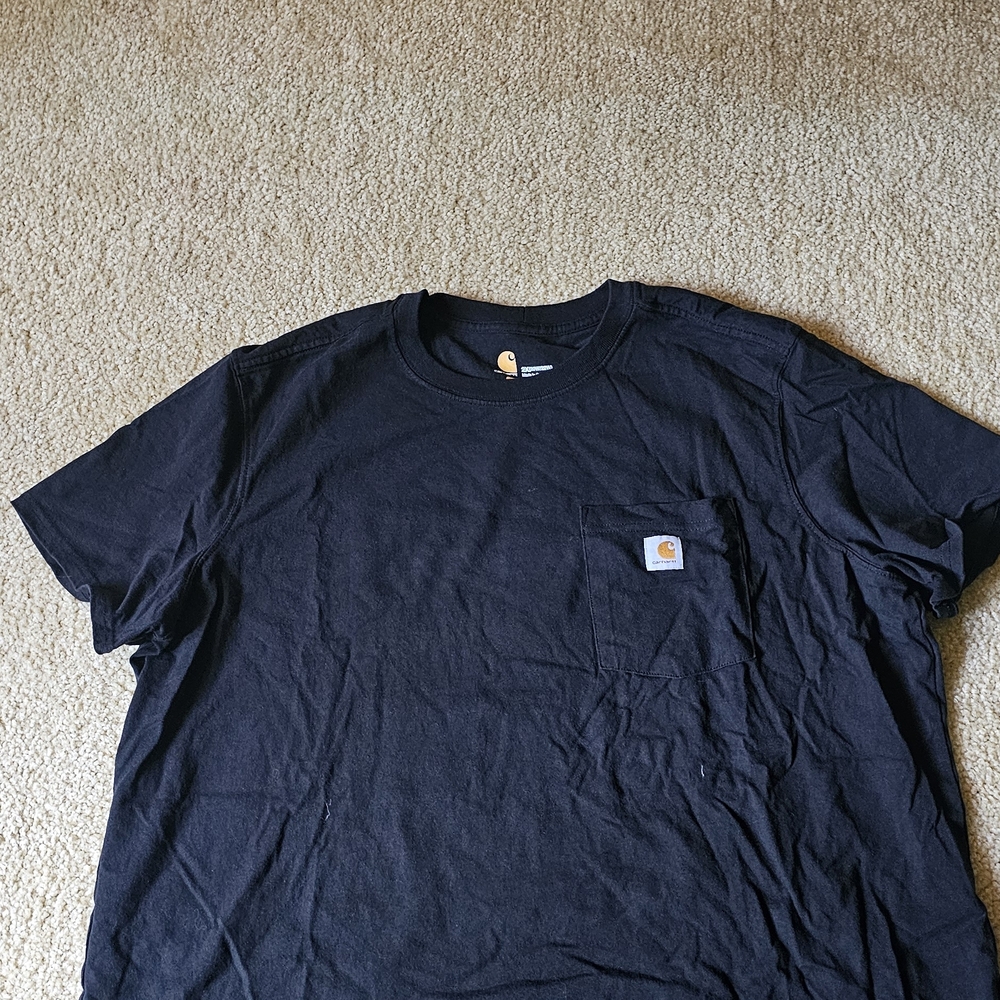 Carhartt Men's Navy Short Sleeve Tee